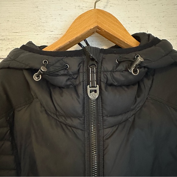 Kuhl Spyfire Puffer Parka Jacket in Black - Picture 6 of 9